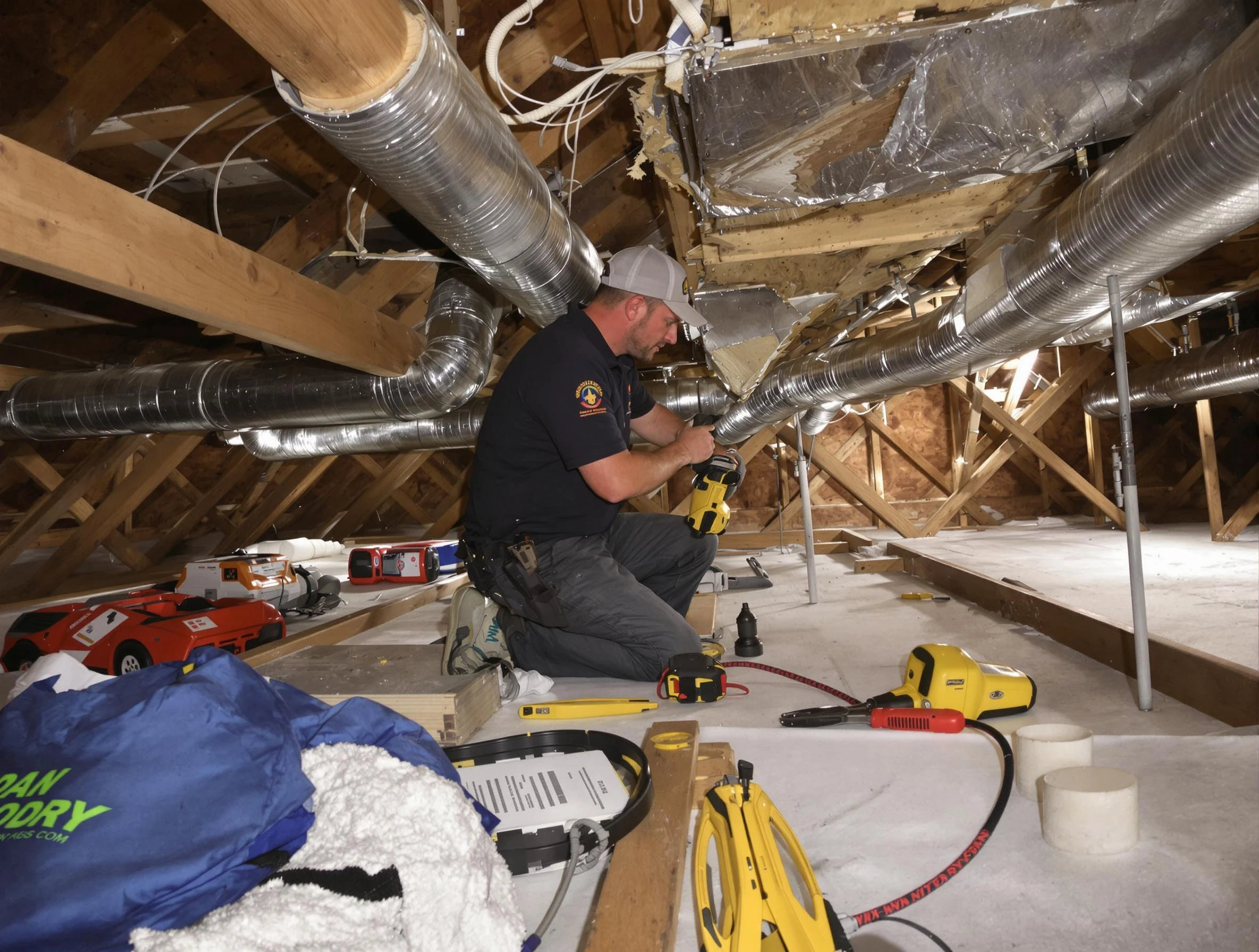 Professional air duct repair by Fairview Air Duct Cleaning in Fairview