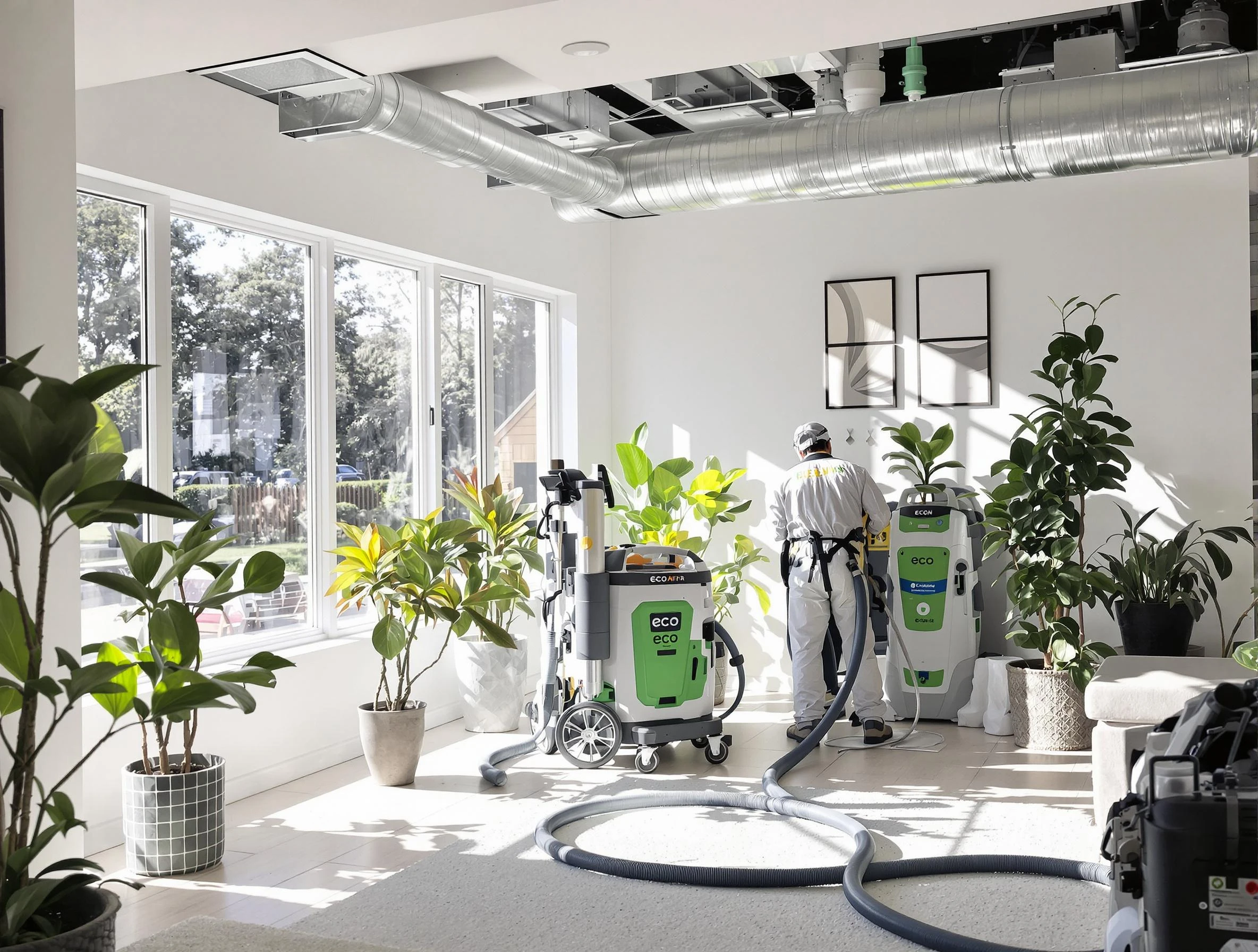 Environmentally-friendly duct cleaning by Fairview Air Duct Cleaning in Fairview